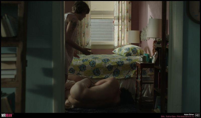 Adam Driver's butt in "Girls"