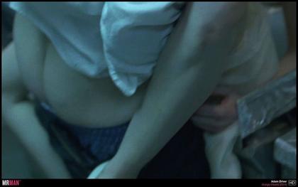 Adam Driver's butt in "Hungry Hearts"
