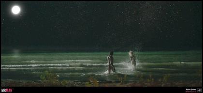 Adam Driver's butt in "What If"