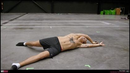 What is Harry Styles doing?