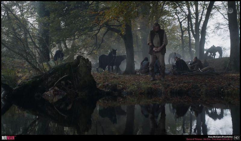 The Hound's prosthetic penis Game of Thrones