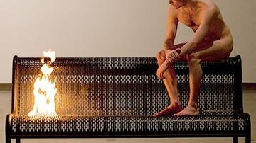 Burning Hot: Naked Men and Fire Fetish Fire Flames 109