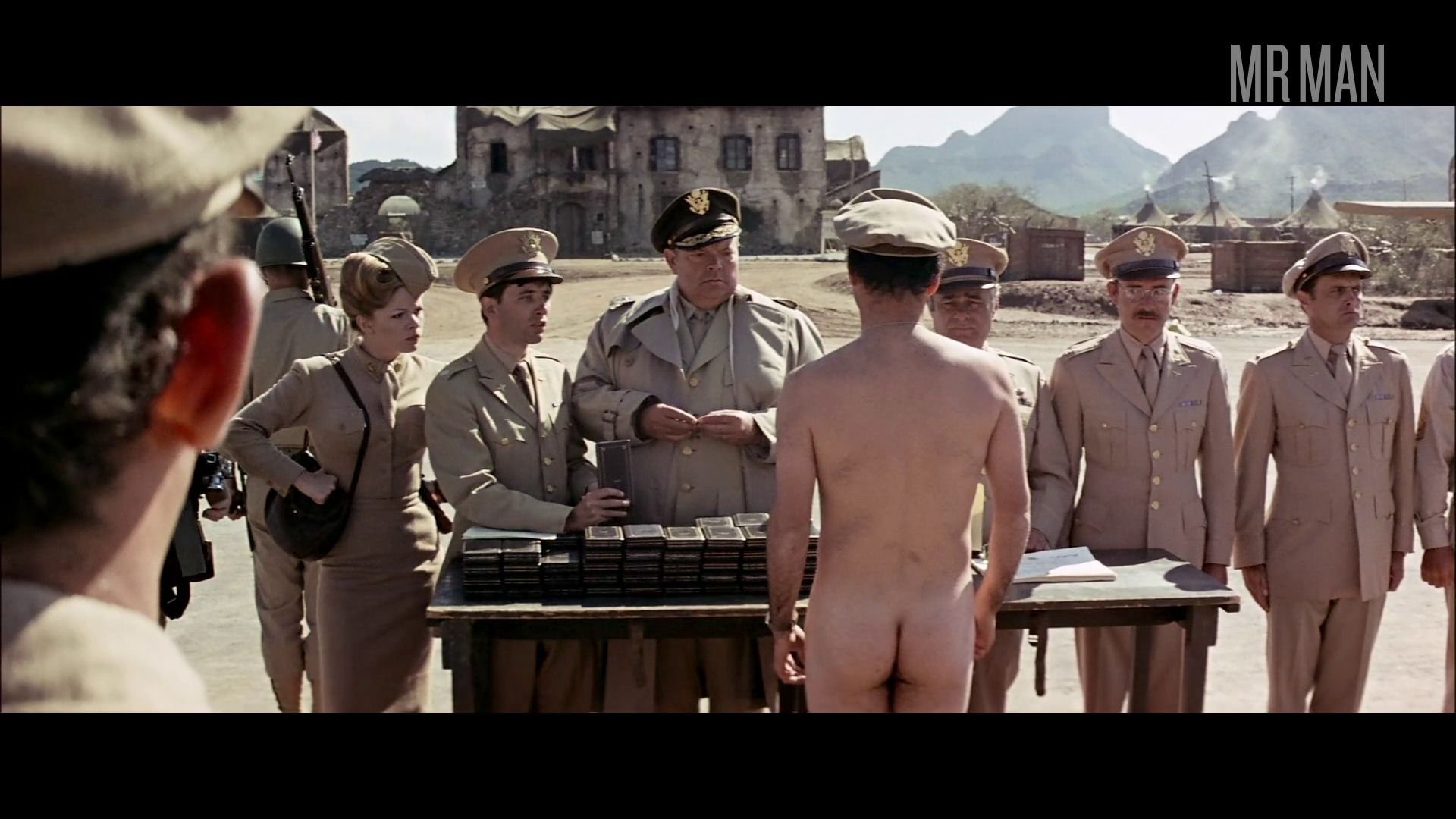 Alan Arkin in Catch-22 (1970) Butt Shirtless Butt Sexy 2264