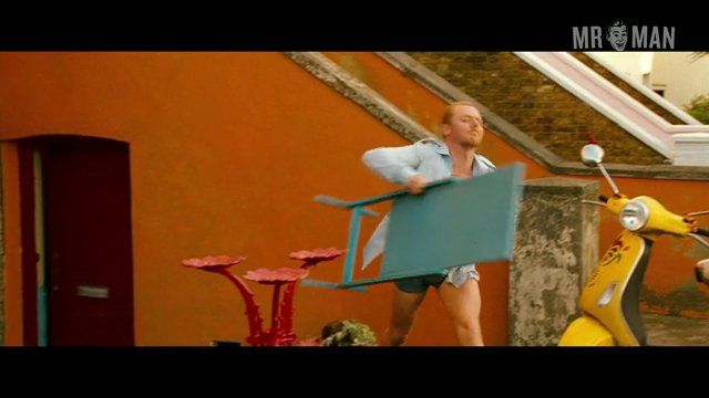 Sexiest Scenes of Dennis from Run, Fatboy, Run. Underwear, bathing suit, sexy. 3029