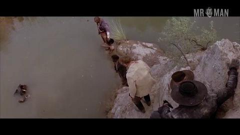 Tommy 'Tiny' Lister Nude in Posse. Balls, Butt, Penis, Shirtless, sexy, straight. 1162