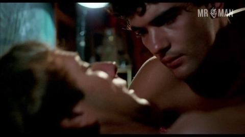 Pablo Quintero from Law of Desire Naked. Gay, Shirtless, Butt, balls, bulge. 16577