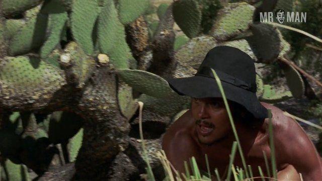 Harry Belafonte in Buck And The Preacher (1972) Butt Shirtless Sexy Butt Sexy 11120