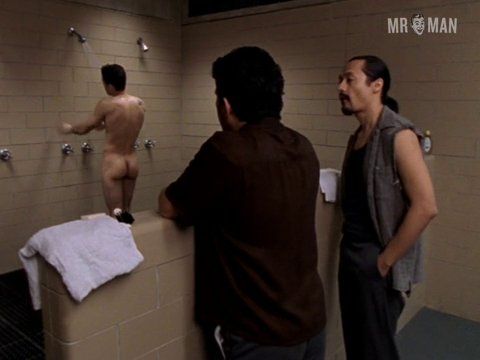 Miguel Alvarez from Oz Naked. Butt, Shirtless, balls, penis. 1691