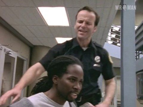 Harold Perrineau Nude as Augustus Hill. Butt, Shirtless, balls, penis. 1706
