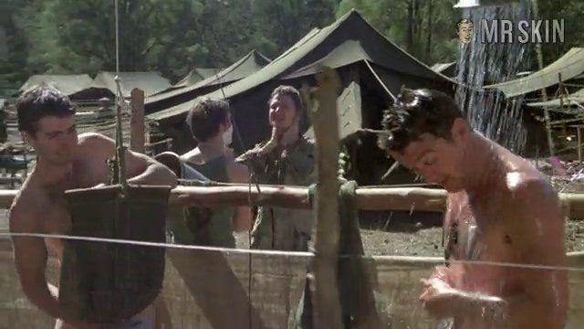 Graeme Blundell, Bryan Brown, Brandon Burke, John Jarratt in The Odd Angry Shot (1979) Balls Butt Penis Balls Butt 2418