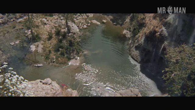 Charlton Heston Naked as Zaius. Balls, Butt, Sexy, Shirtless, Penis. 7953
