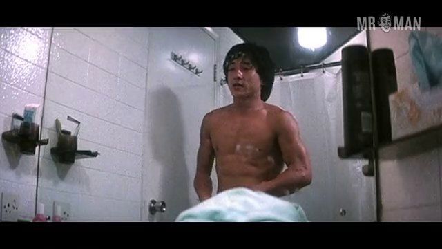 Jackie Chan Nude in Police Story. Butt, Sexy, Shirtless. 3292