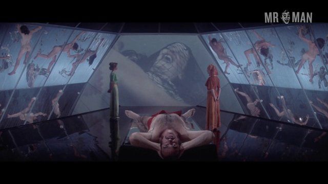 Hottest Sean Connery Scene in Zardoz. Sexy, Shirtless, bulge, underwear. 2774