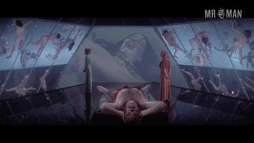 Hottest Sean Connery Scene in Zardoz. Sexy, Shirtless, bulge, underwear. 2774