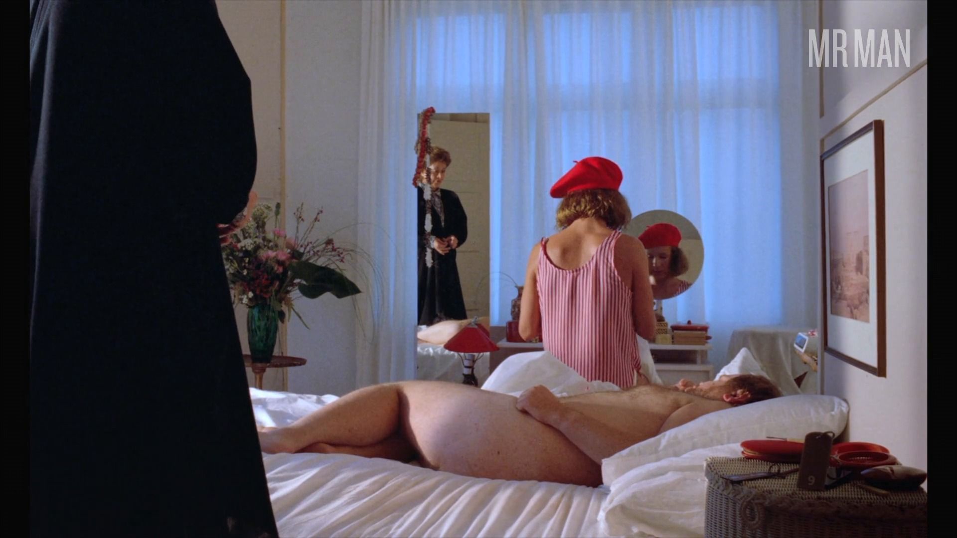 Trevor Cooper Nude as Hardy. Balls, Penis, Shirtless, bathing suit, butt. 758