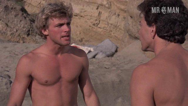 Hardbodies's Sexiest Scenes with Grant Cramer. Sexy, Shirtless, Bathing Suit, Bulge, balls, butt. 13404