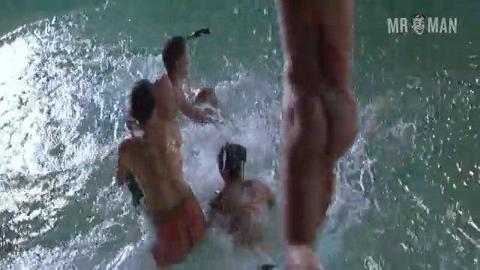 Jonathan Rhys-Meyers Naked in Titus. Balls, Butt, Penis, Shirtless, Straight, gay, sexy. 2167