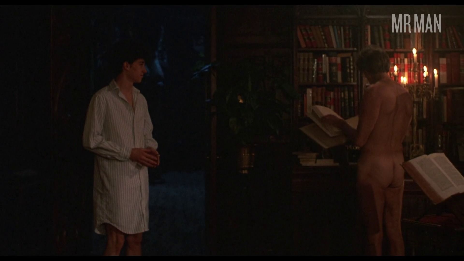 Andre Gregory Naked as Mr. D'Arc. Balls, Butt, Penis, Shirtless, sexy. 1269