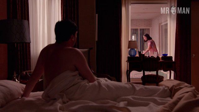 Sexiest Jon Hamm Scene in Mad Men. Sexy, Shirtless, straight, underwear. 5191
