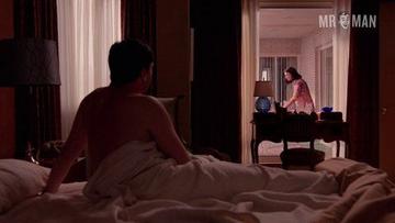 Sexiest Jon Hamm Scene in Mad Men. Sexy, Shirtless, straight, underwear. 5191