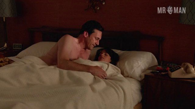 Sexiest Scenes of Don Draper from Mad Men. Sexy, Shirtless, Straight, underwear. 9053