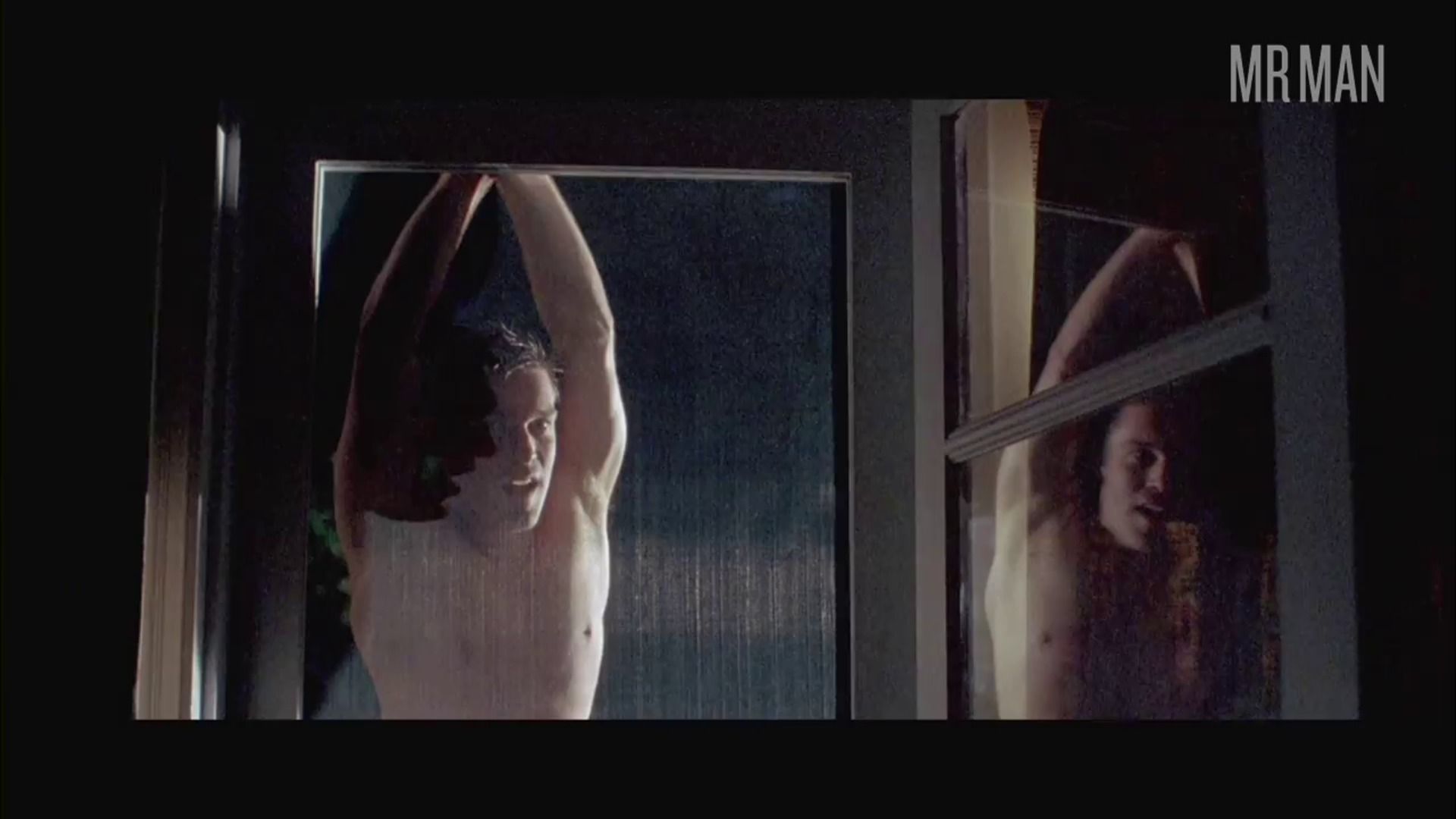 Sexiest Scenes of Young Man at Pool from Gods and Monsters. Bathing Suit, Shirtless. 26615