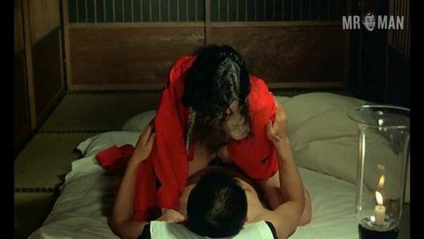 Tatsuya Fuji Nude in In the Realm of the Senses. Erect, Penis, Shirtless, balls, butt. 1246