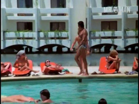 Sexiest Scenes of Miguel from Tintorera. Bathing Suit, Bulge, balls, butt. 8099