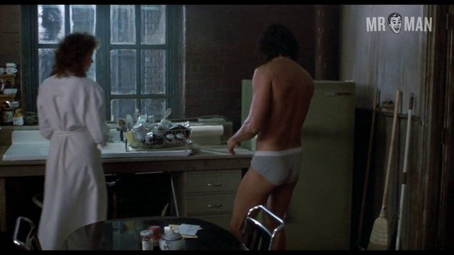 Sexiest Jeff Goldblum Scene in The Fly. Sexy, Shirtless, Underwear, bulge, butt. 11077