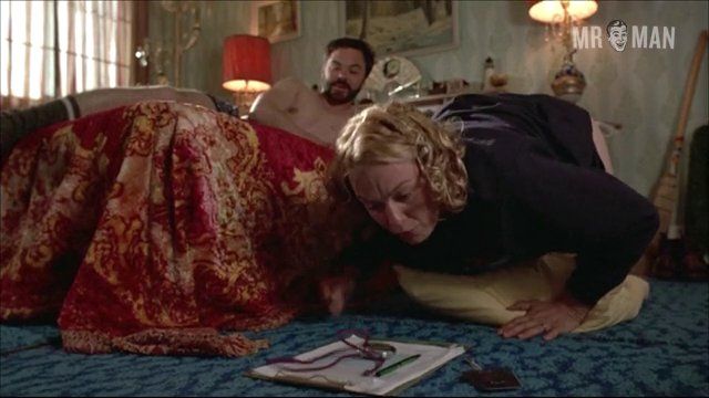 Sexiest Jed Rees Scene in Men with Brooms. Shirtless, Underwear, bulge, butt. 7411