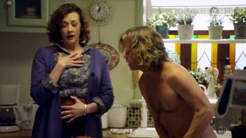 William H. Macy Nude in Shameless. Butt, Shirtless, balls, bulge. 3316