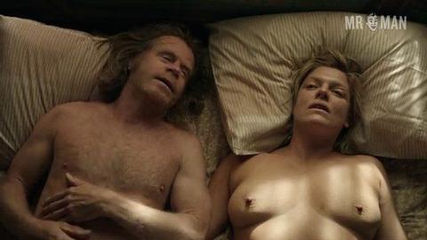 William H. Macy Naked as Frank Gallagher. Butt, Sexy, Shirtless, Straight, balls, bulge. 6363