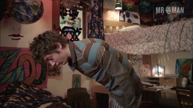 Lip Gallagher from Shameless Naked. Butt, Sexy, Underwear, bulge, shirtless. 3275