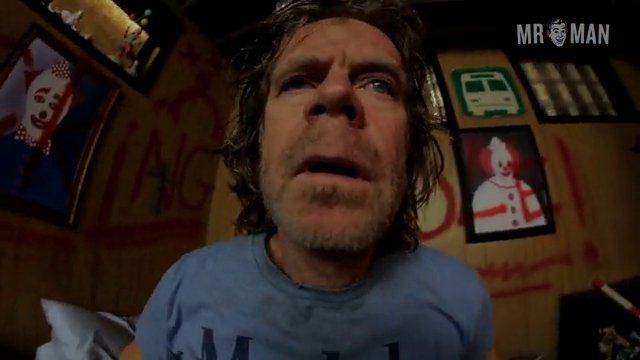 William H. Macy Naked in Shameless. Butt, balls, bulge. 3367