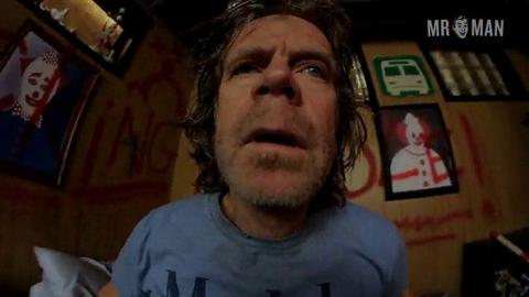 William H. Macy Naked in Shameless. Butt, balls, bulge. 3367