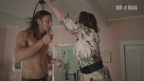 Sexiest Zach McGowan Scene in Shameless. Bulge, Shirtless, Thong, balls, butt. 10549