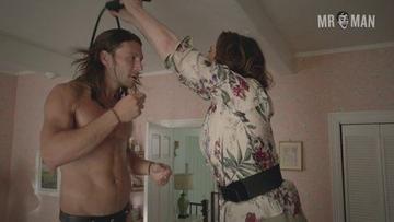 Zach McGowan in Shameless (2011-2021) Bulge Shirtless Thong Balls Bulge 10549