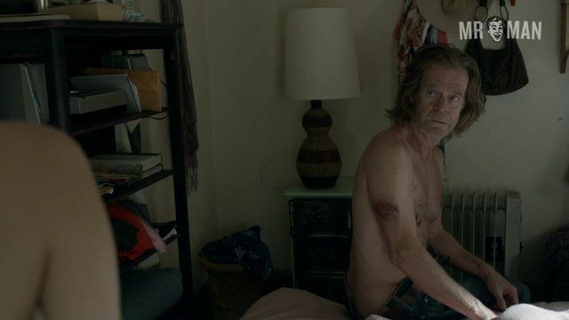 William H. Macy Naked as Frank Gallagher. Butt, Sexy, Shirtless, balls, bulge. 8895