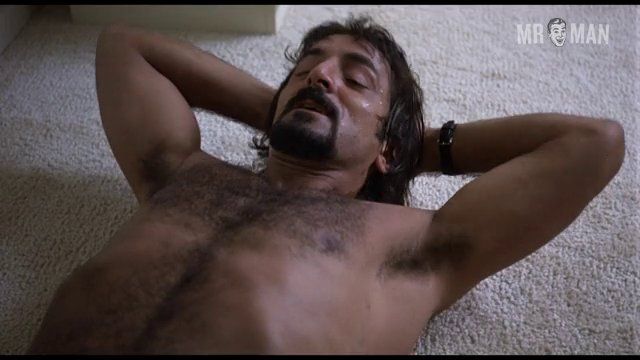 Hottest Tom Savini Scene in Knightriders. Bathing Suit, Bulge, Sexy, Shirtless, Straight, underwear. 5648