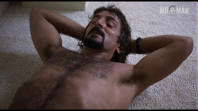 Tom Savini in Knightriders (1981) Bathing Suit Bulge Sexy Shirtless Straight Bathing Suit Bulge 5648