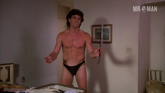 Hottest Steve Bassett Scene in Spring Break. Sexy, Shirtless, Bathing Suit, Bulge, underwear. 13316