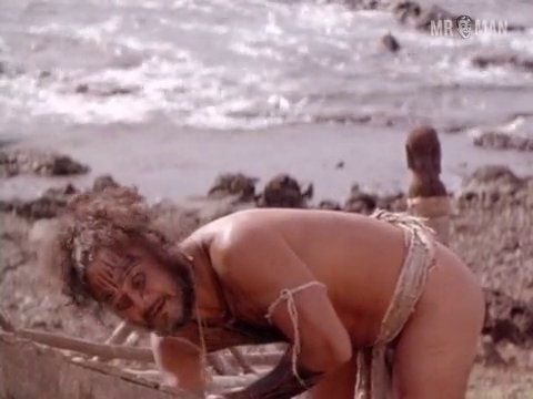 Hottest Esai Morales Scene in Rapa Nui. Shirtless, Bulge, butt, thong. 1172