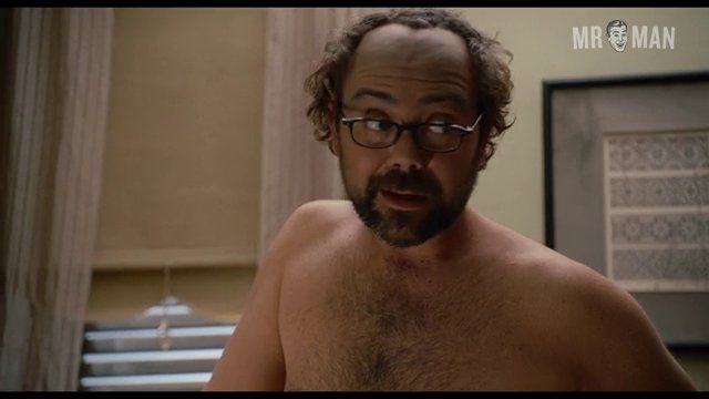 Joe Lo Truglio Naked as Wayne Davidson. Butt, Penis, Prosthetic, Shirtless, balls, bulge. 4713