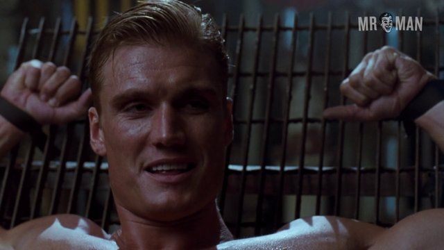 Sexiest Dolph Lundgren Scene in Showdown in Little Tokyo. Sexy, Shirtless, butt, penis. 10555