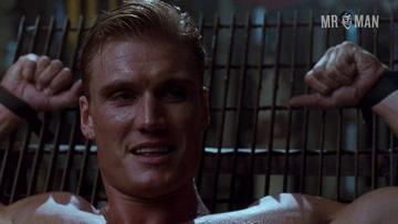 Dolph Lundgren, Brandon Lee in Showdown in Little Tokyo (1991) Sexy Shirtless Butt Penis 10555