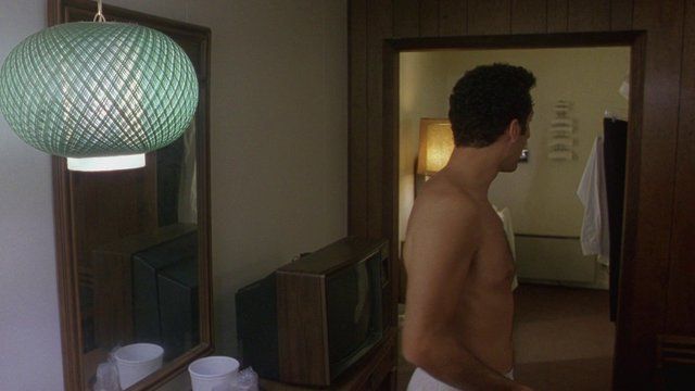 Sexiest John Turturro Scene in Box of Moonlight. Sexy, Shirtless, Underwear, balls, penis. 23539