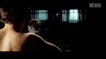 Sam Rockwell Naked as Chuck Barris. Butt, Shirtless, balls, penis. 2097