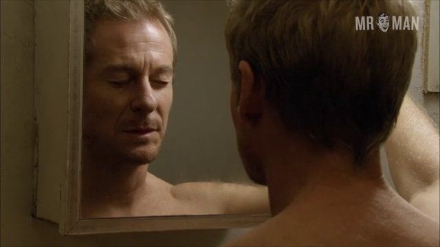 Sexiest Richard Roxburgh Scene in Rake. Sexy, Shirtless, body double, bulge. 7711
