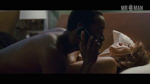 Don Cheadle Naked in Crash. Butt, Shirtless, Straight, Sexy. 7873