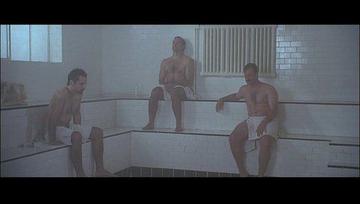 Ben Stiller, Jason Patric, Aaron Eckhart in Your Friends & Neighbors (1998) Shirtless Bulge Sexy 24737